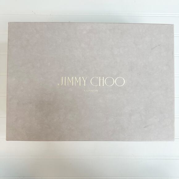 Jimmy Choo Romy 100 Brown Laser Cut Leather Pumps Heels Perforated Canyon 37 - Picture 13 of 14